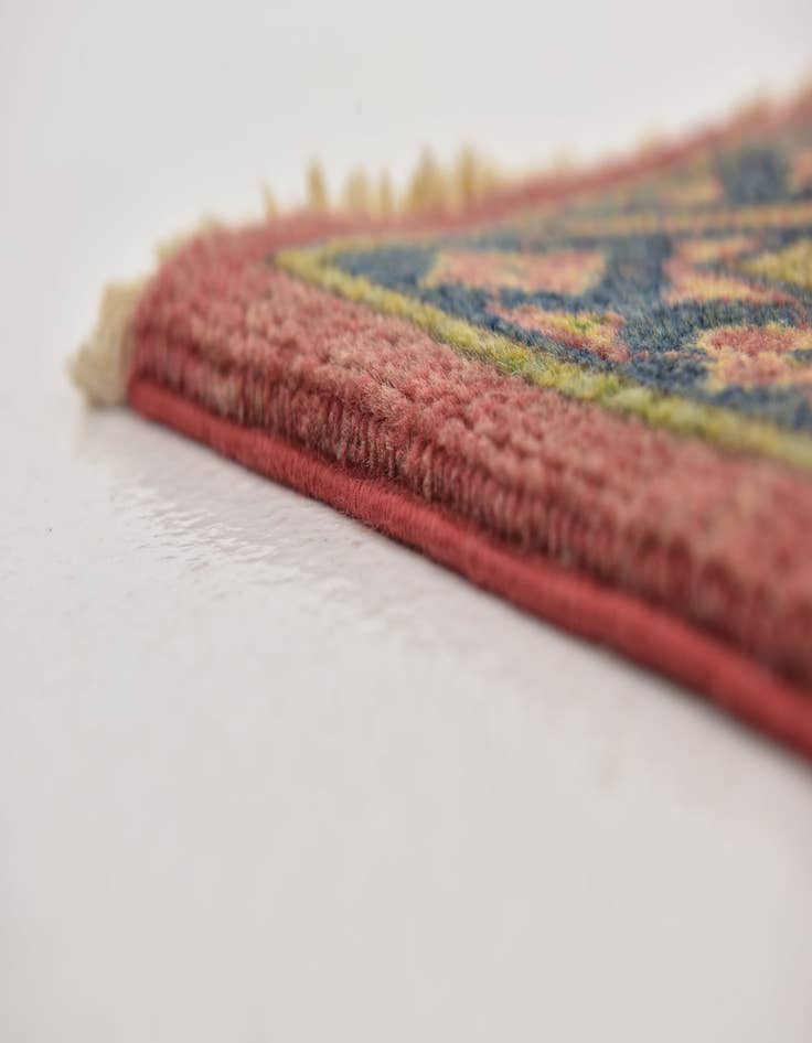 Detail image of 8' 2 x 10' 8 Hand Knotted Kazak Rug