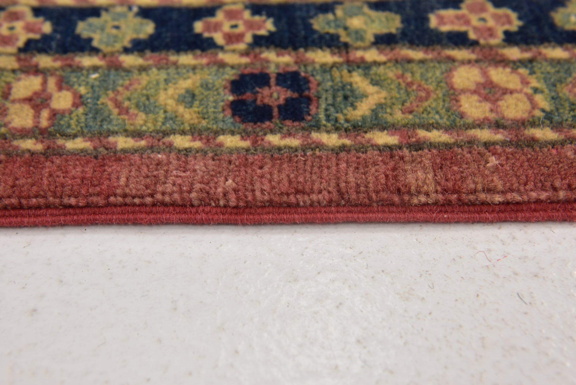 9' x 11' 3 Hand Knotted Kazak Rug
