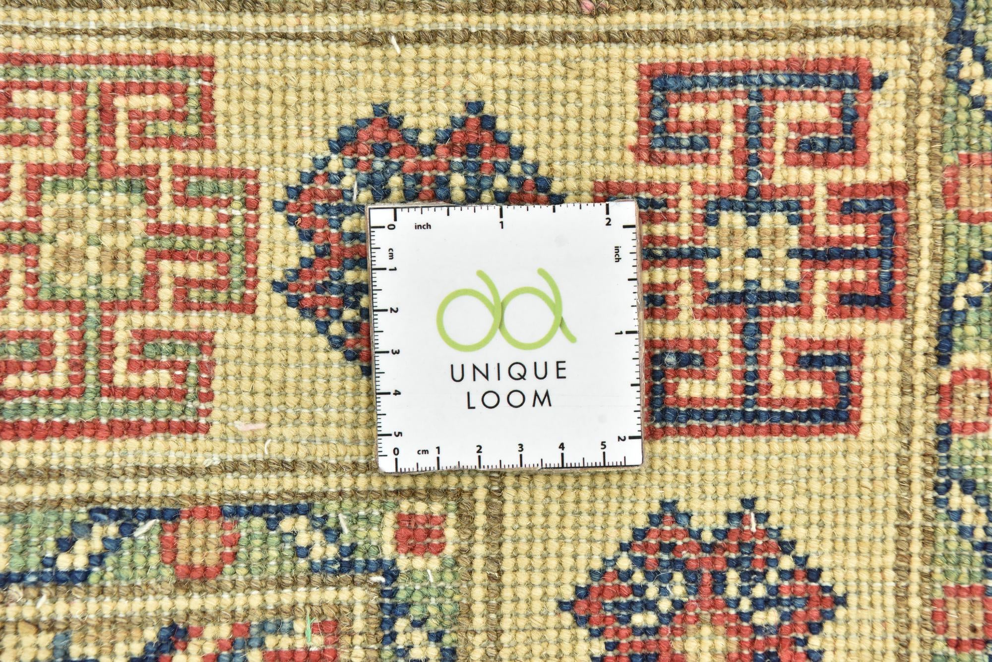 2' 7 x 4' 2 Hand Knotted Kazak Rug