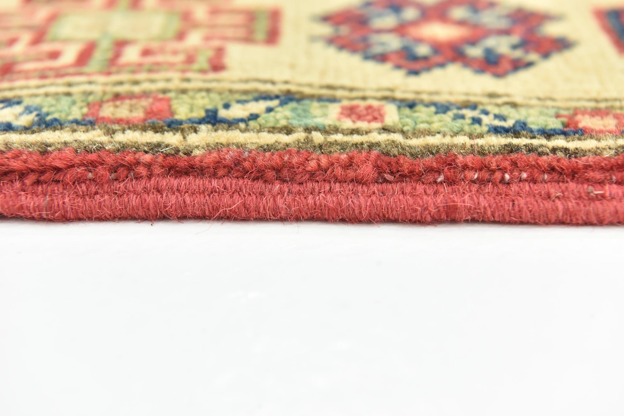 2' 7 x 4' 2 Hand Knotted Kazak Rug