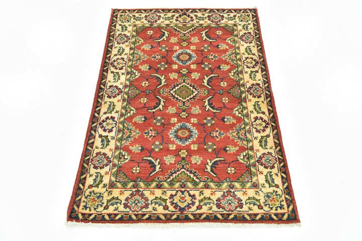 2' 9 x 4' 2 Hand Knotted Kazak Rug