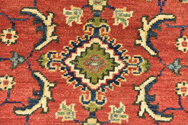 2' 9 x 4' 2 Hand Knotted Kazak Rug