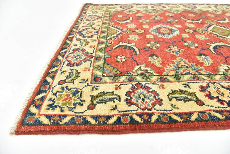 Detail image of 2' 9 x 4' 2 Hand Knotted Kazak Rug