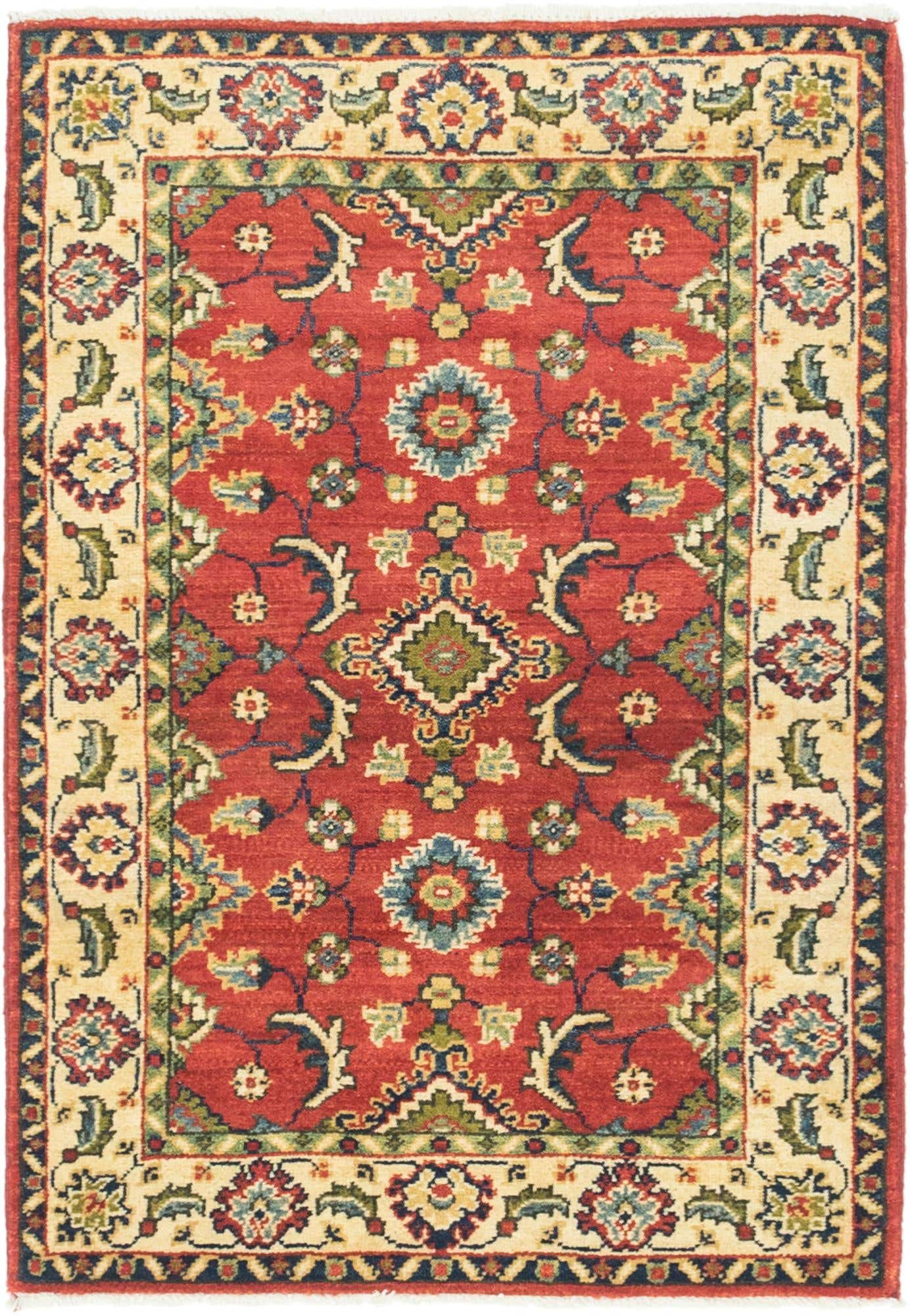 2' 9 x 4' 2 Hand Knotted Kazak Rug