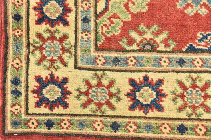 2' 9 x 4' 3 Hand Knotted Kazak Rug