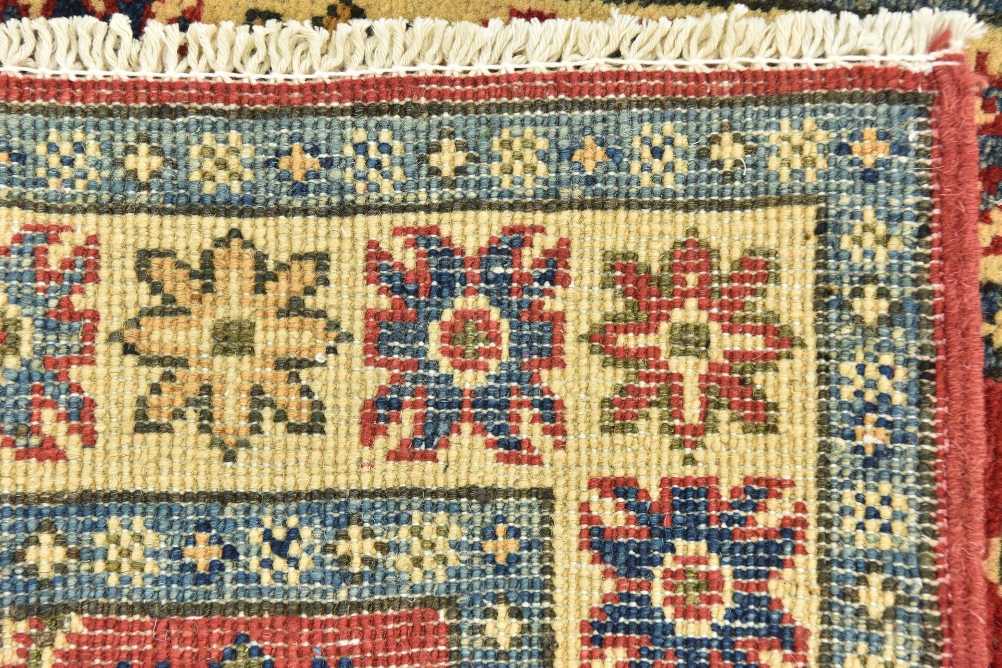 2' 7 x 4' Hand Knotted Kazak Rug