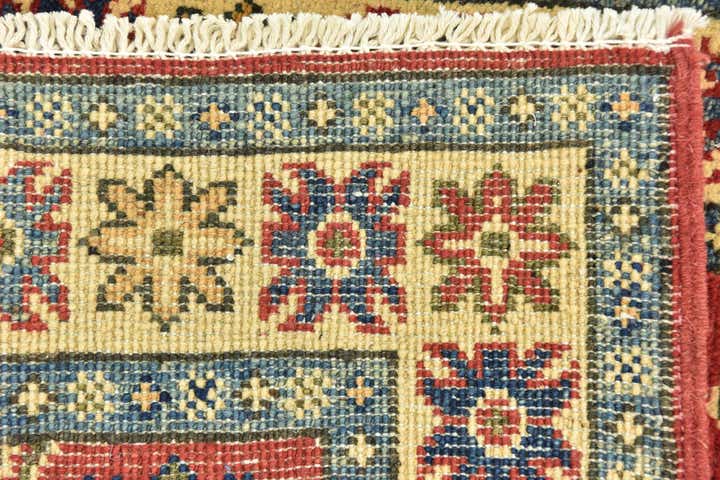 2' 7 x 4' Hand Knotted Kazak Rug