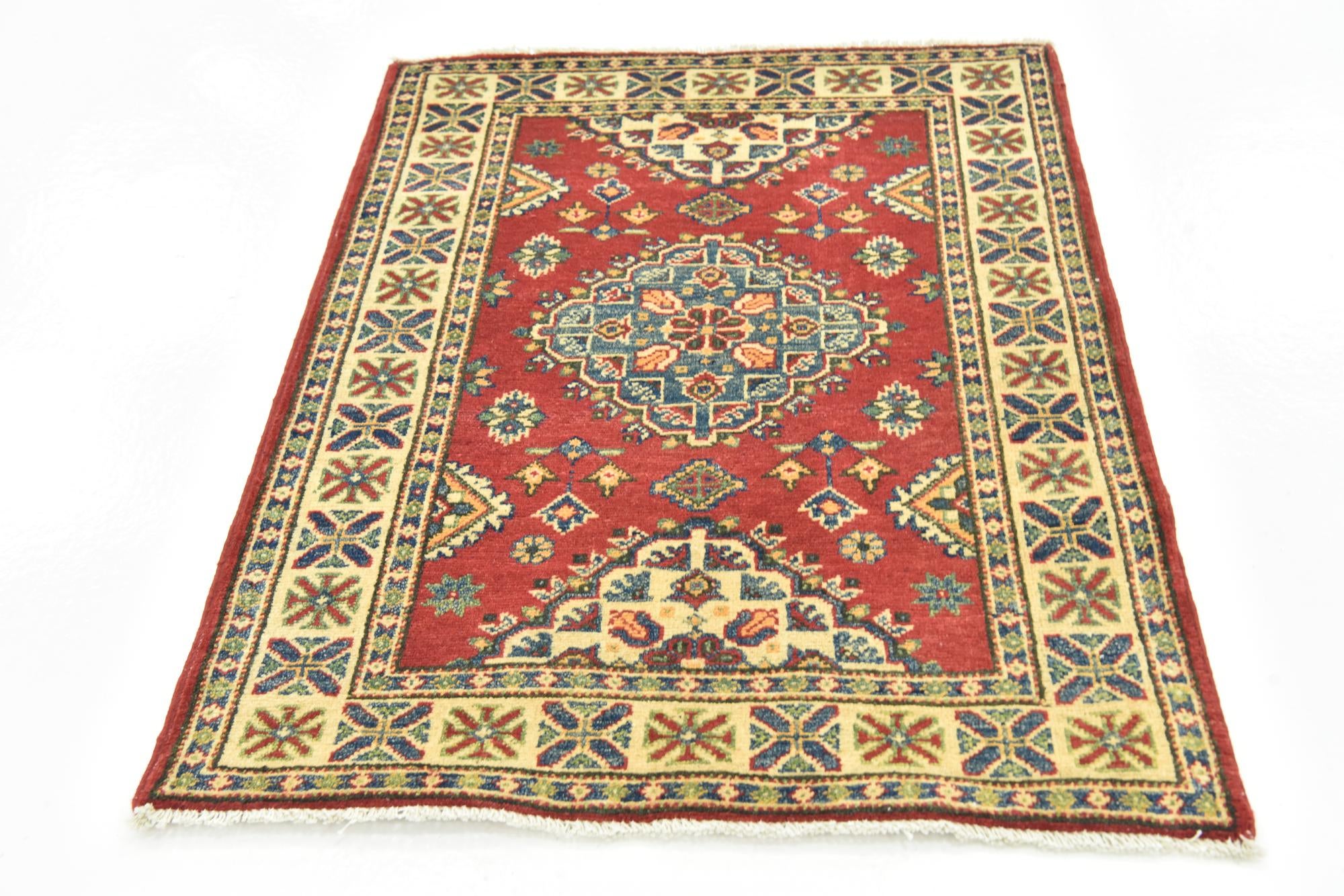 2' 8 x 3' 8 Hand Knotted Kazak Rug