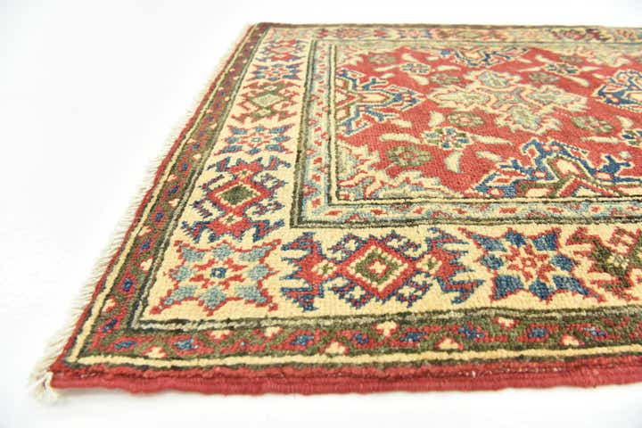 2' 7 x 4' 1 Hand Knotted Kazak Rug