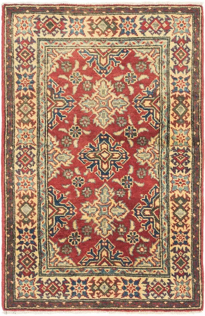 80cm x 125cm Hand Knotted Kazak Rug