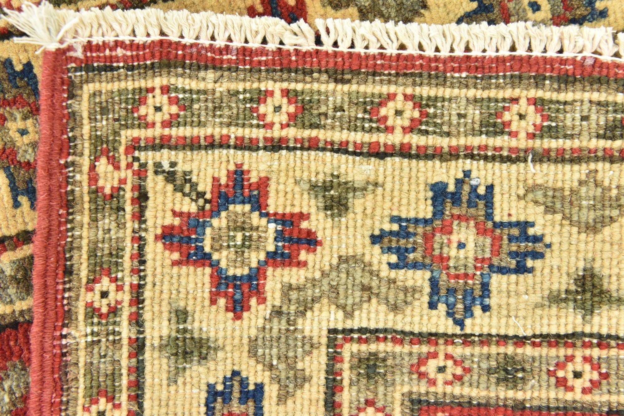 2' 9 x 4' Hand Knotted Kazak Rug