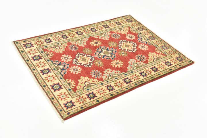 2' 10 x 4' Hand Knotted Kazak Rug