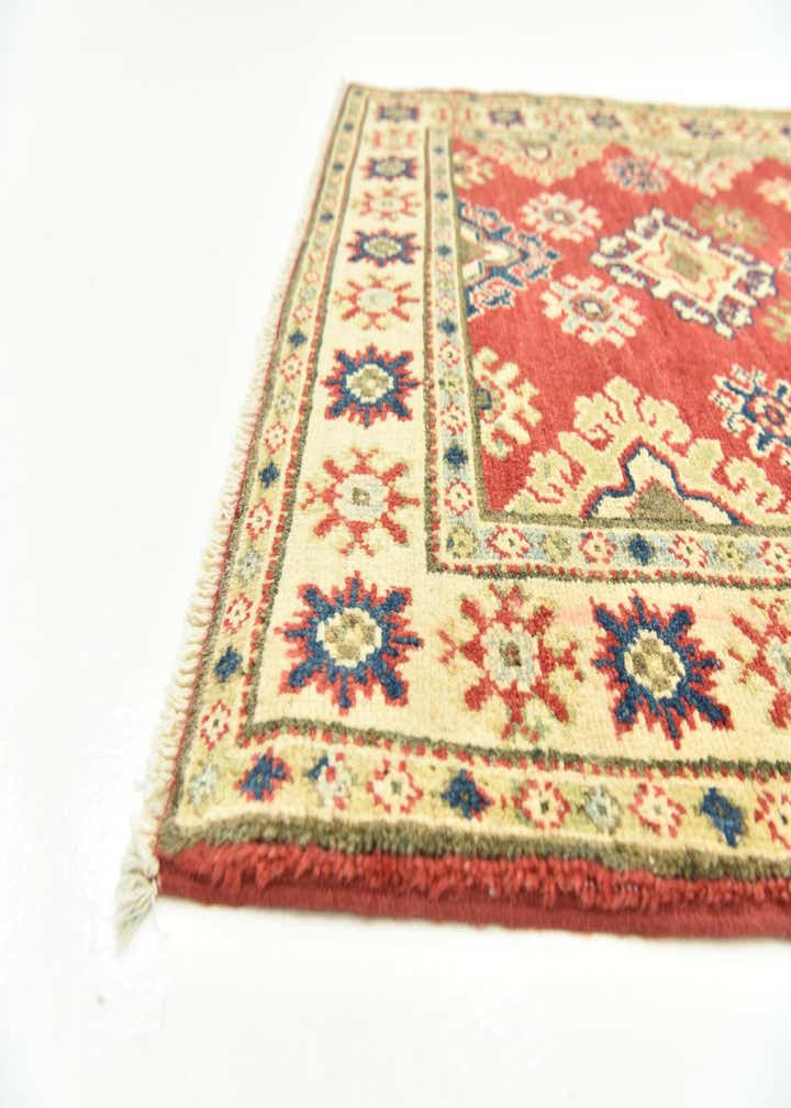 2' 10 x 4' Hand Knotted Kazak Rug