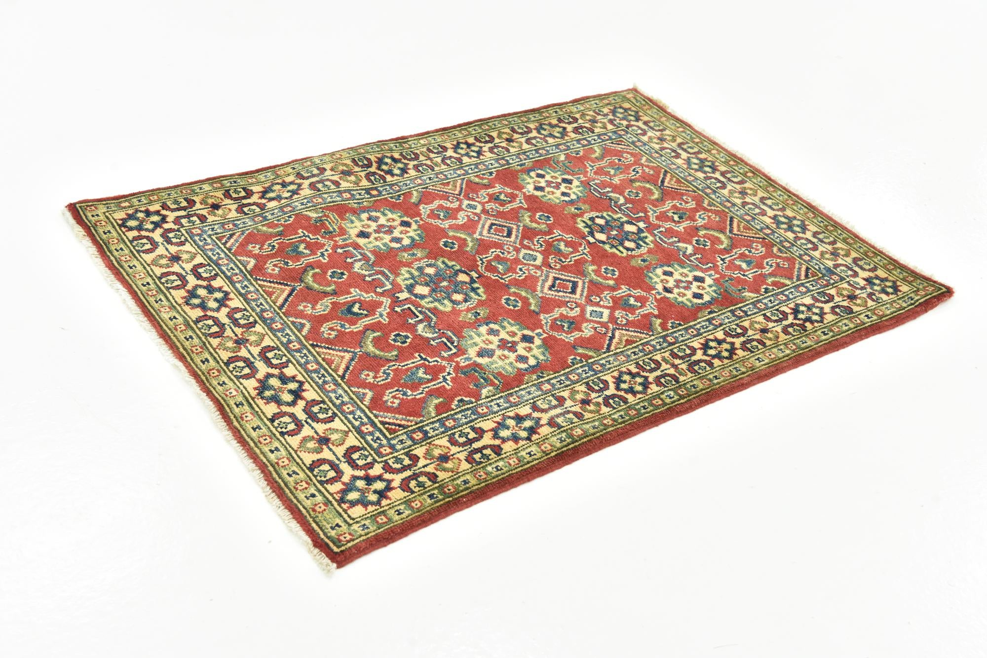 2' 9 x 4' 1 Hand Knotted Kazak Rug