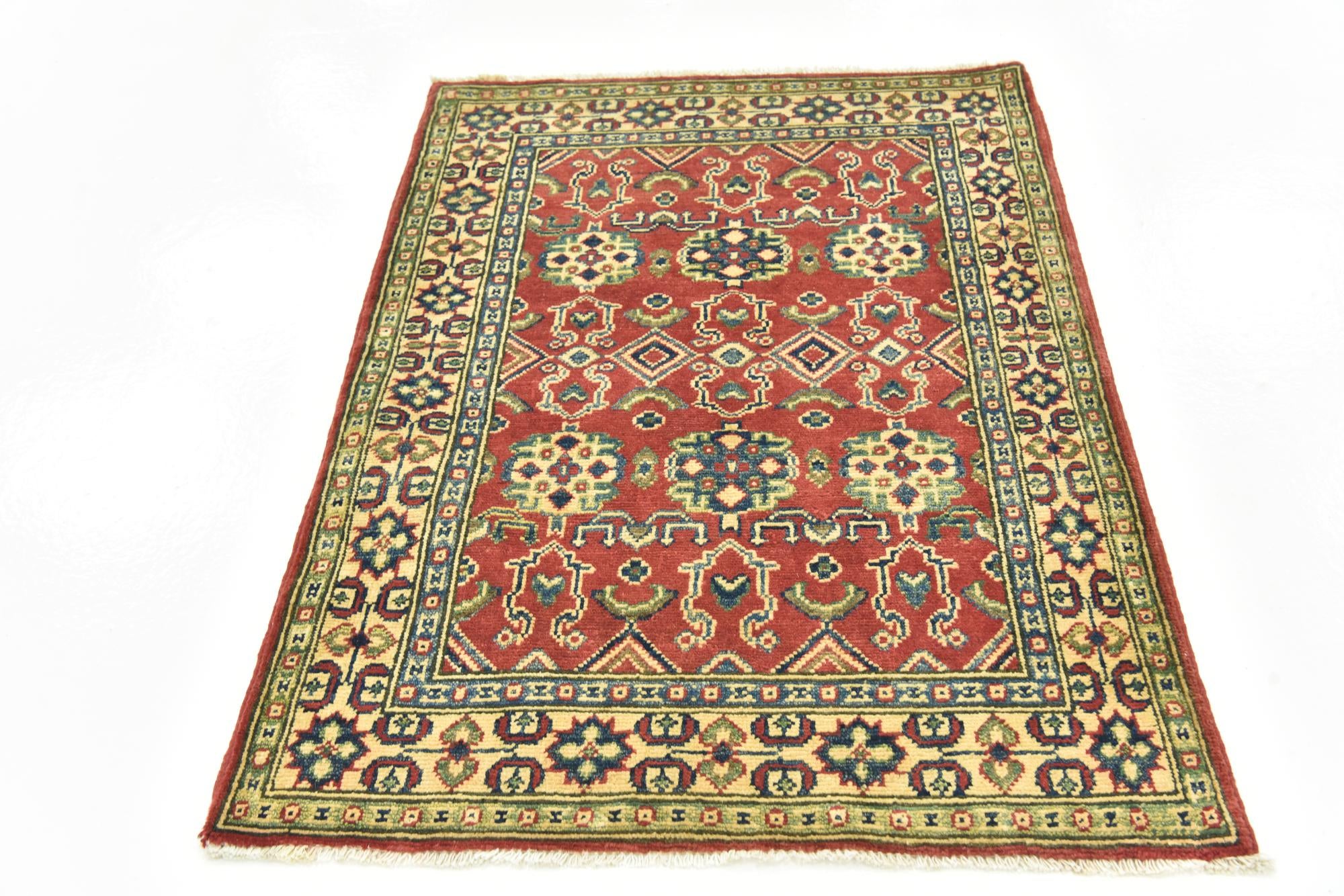 2' 9 x 4' 1 Hand Knotted Kazak Rug
