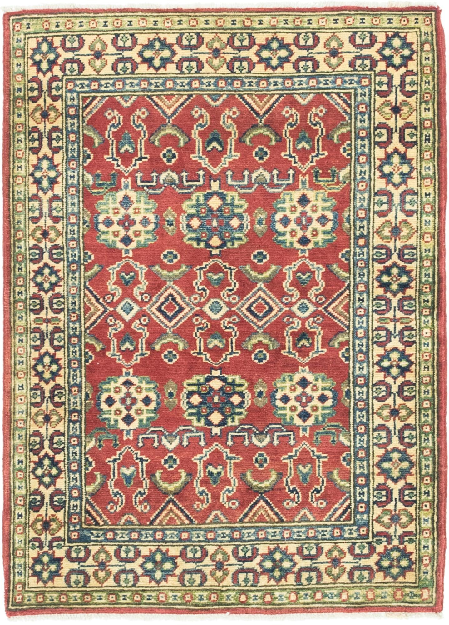 2' 9 x 4' 1 Hand Knotted Kazak Rug