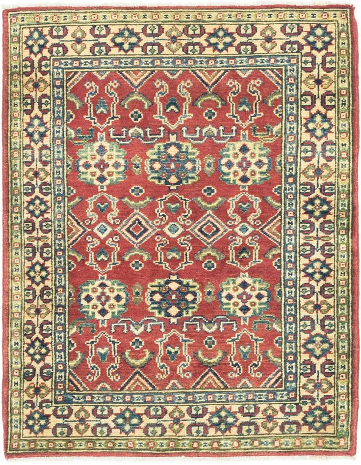 Detail image of 2' 9 x 4' 1 Hand Knotted Kazak Rug