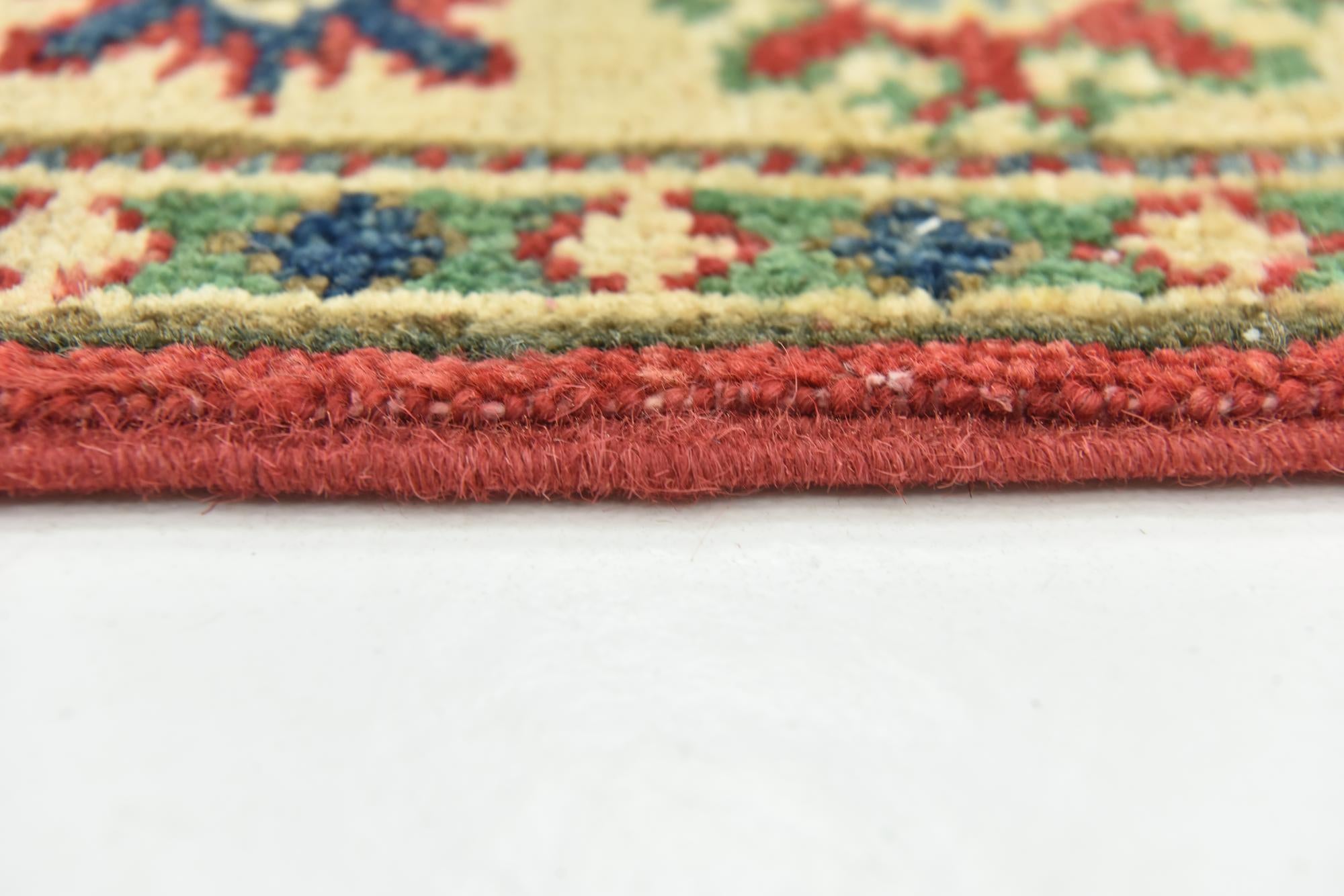 2' 6 x 4' 3 Hand Knotted Kazak Rug