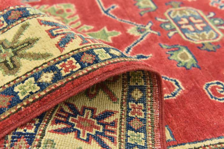 3' 4 x 5' Hand Knotted Kazak Rug