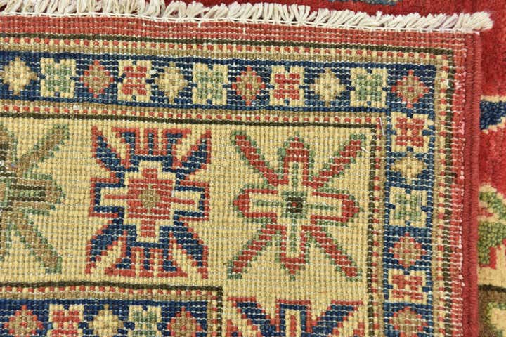 3' 4 x 5' Hand Knotted Kazak Rug