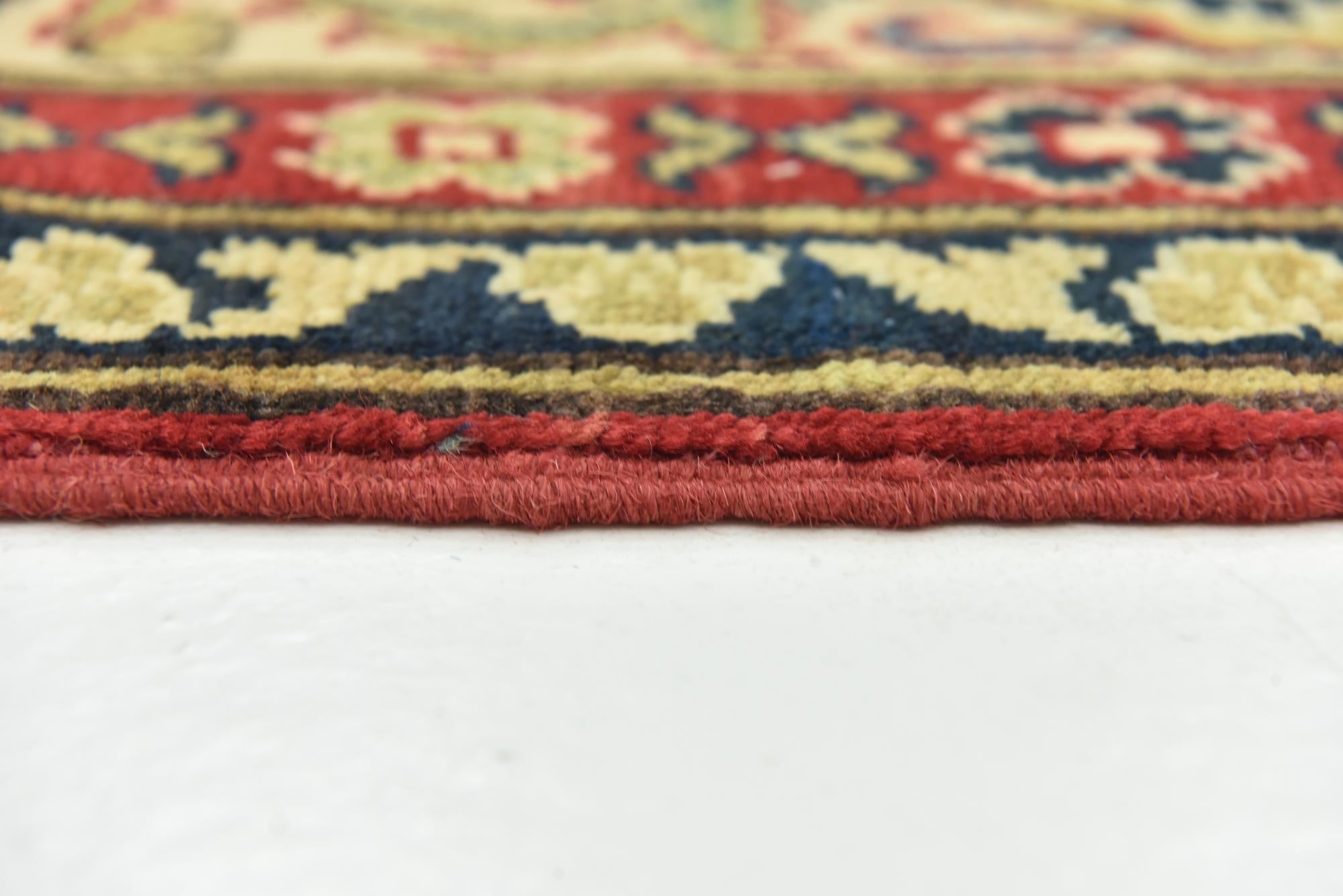 6' 10 x 9' 8 Hand Knotted Kazak Rug