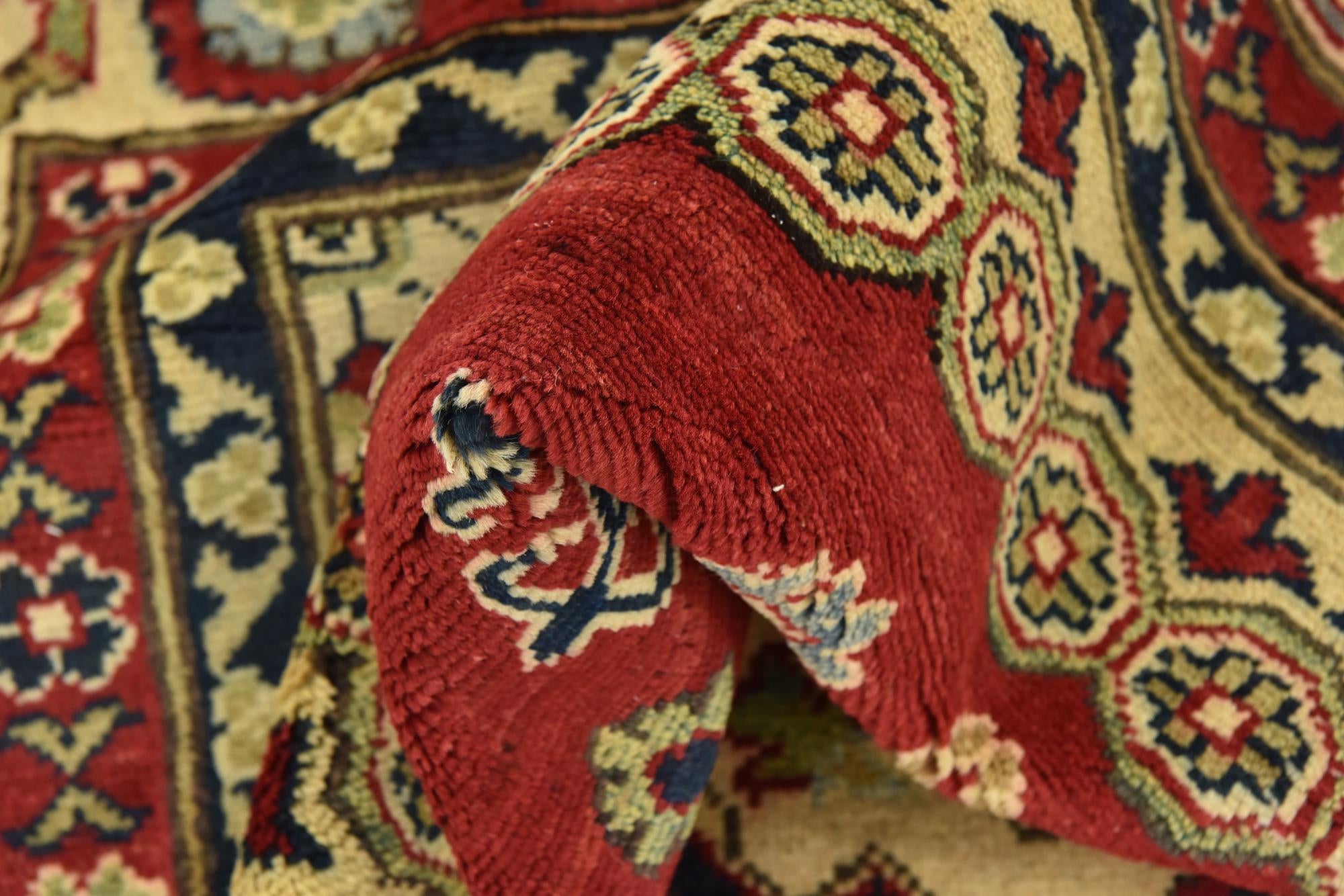 6' 10 x 9' 8 Hand Knotted Kazak Rug