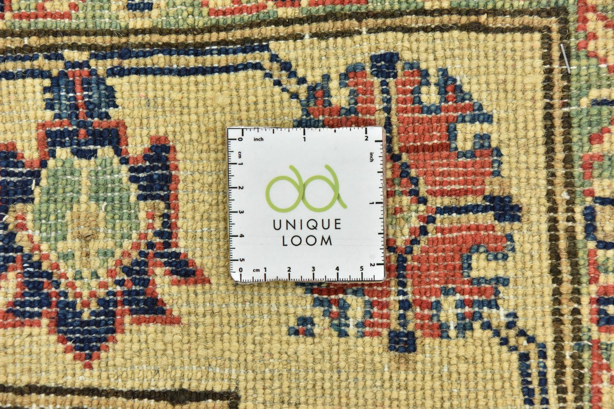 3' 2 x 5' Hand Knotted Kazak Rug