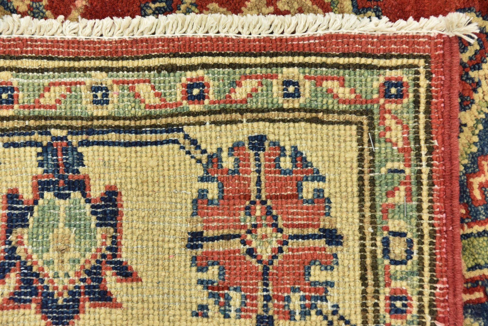 3' 2 x 5' Hand Knotted Kazak Rug