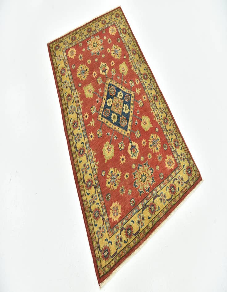 Detail image of 3' 3 x 5'  Hand Knotted Kazak Rug