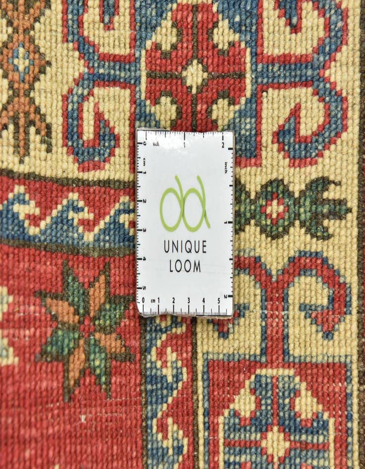 Detail image of 3' 6 x 4' 9 Hand Knotted Kazak Rug
