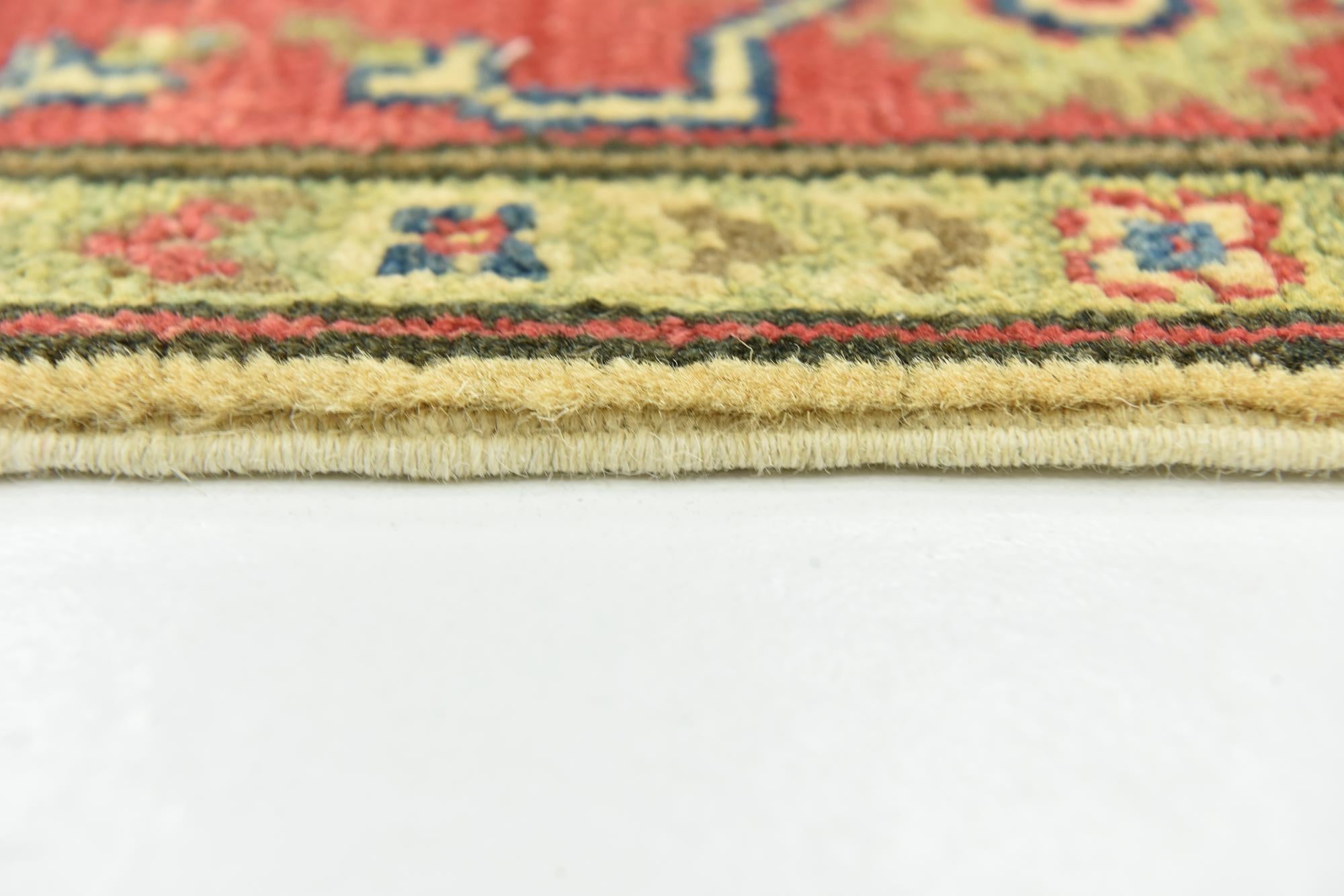 3' 9 x 6' Hand Knotted Kazak Rug