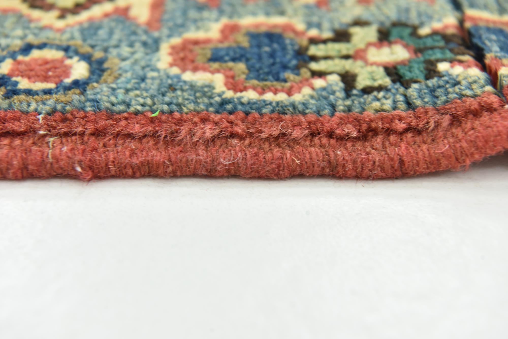 4' x 6' Hand Knotted Kazak Rug