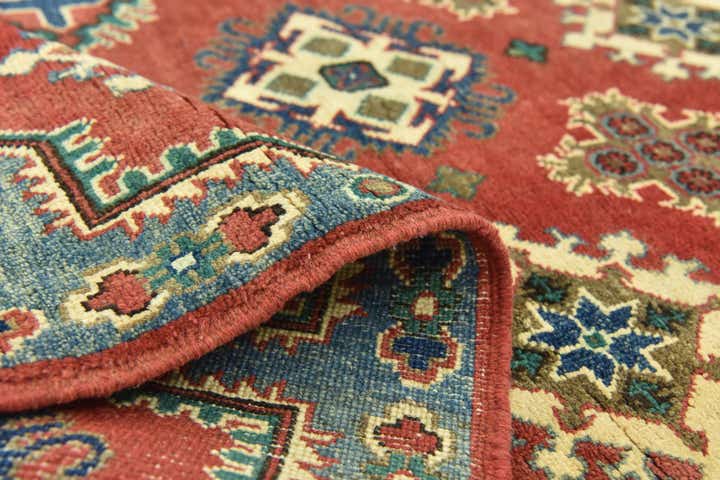 4' x 6' Hand Knotted Kazak Rug