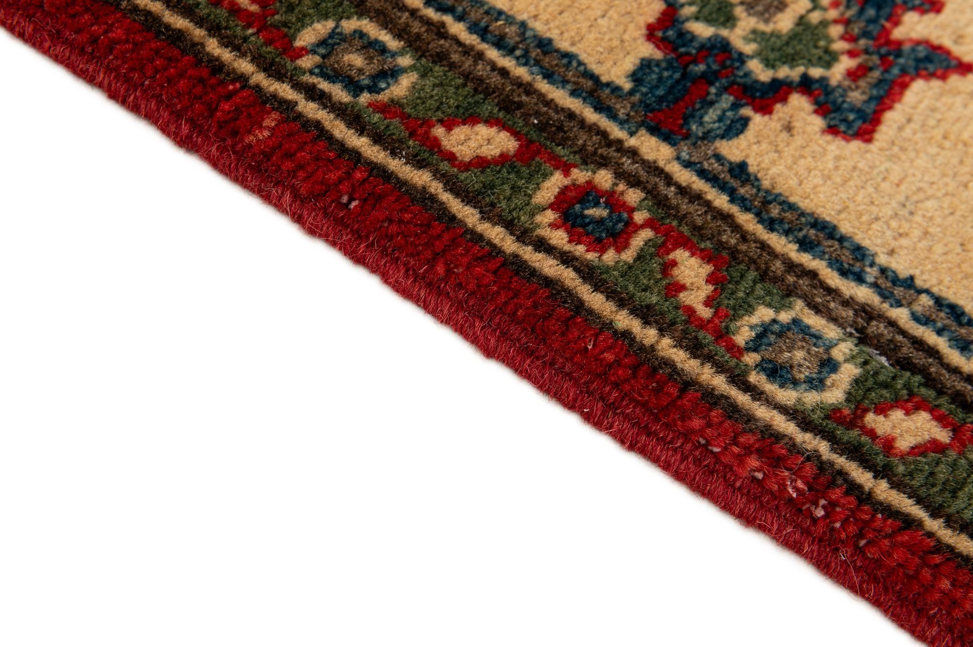 3' 4 x 5' 2 Hand Knotted Kazak Rug