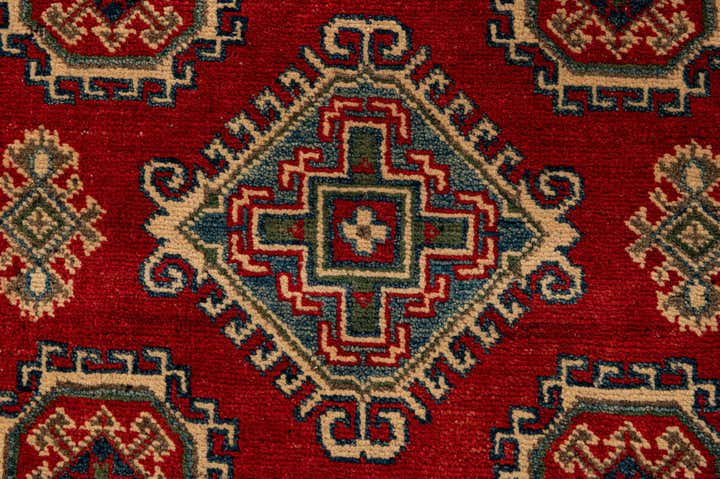 3' 4 x 5' 2 Hand Knotted Kazak Rug