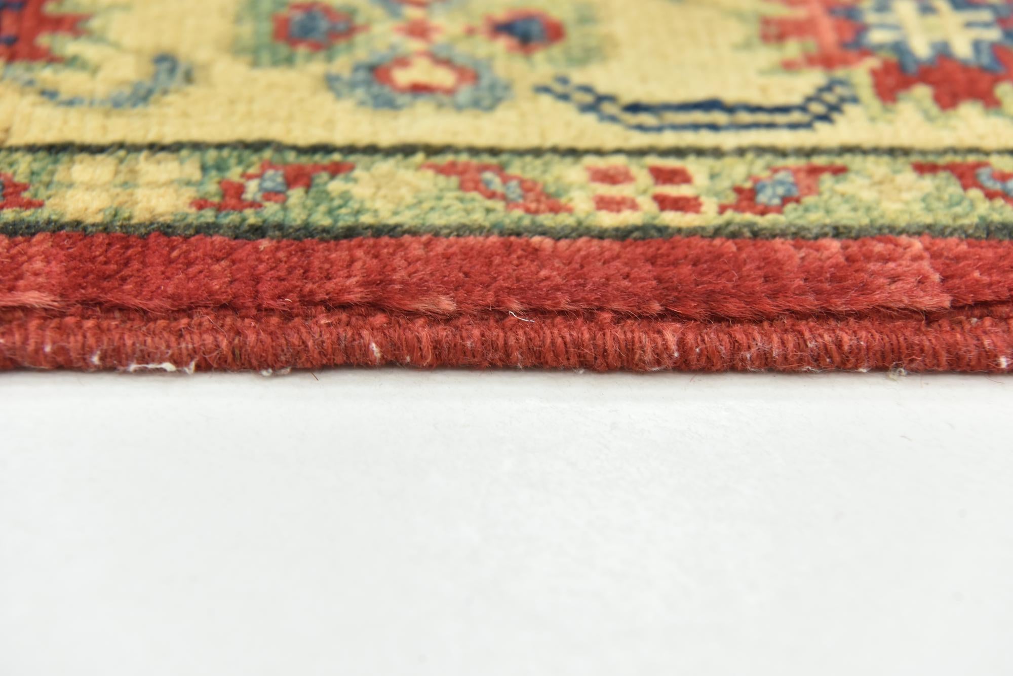 3' 4 x 5' Hand Knotted Kazak Rug