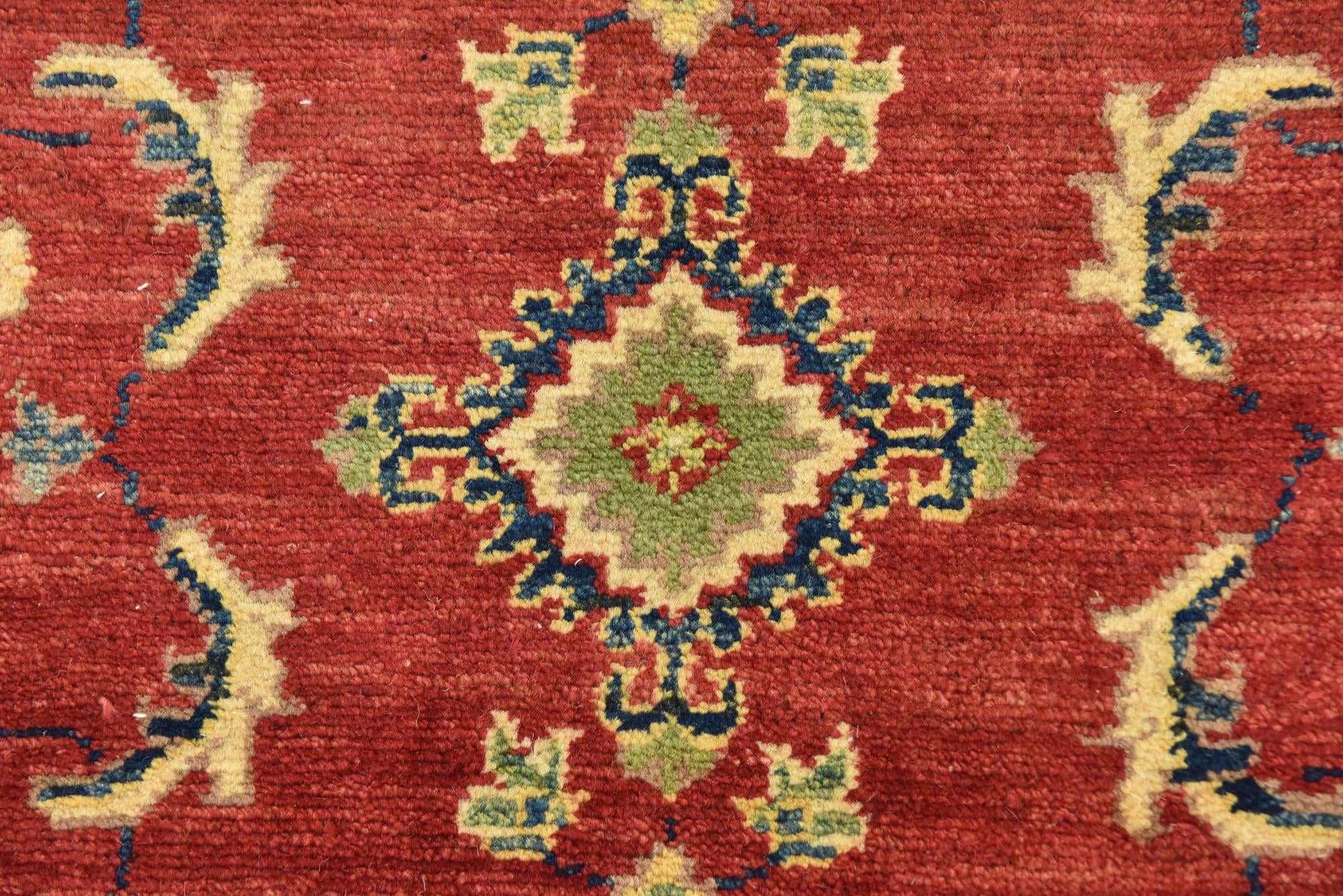 2' 9 x 4' Hand Knotted Kazak Rug