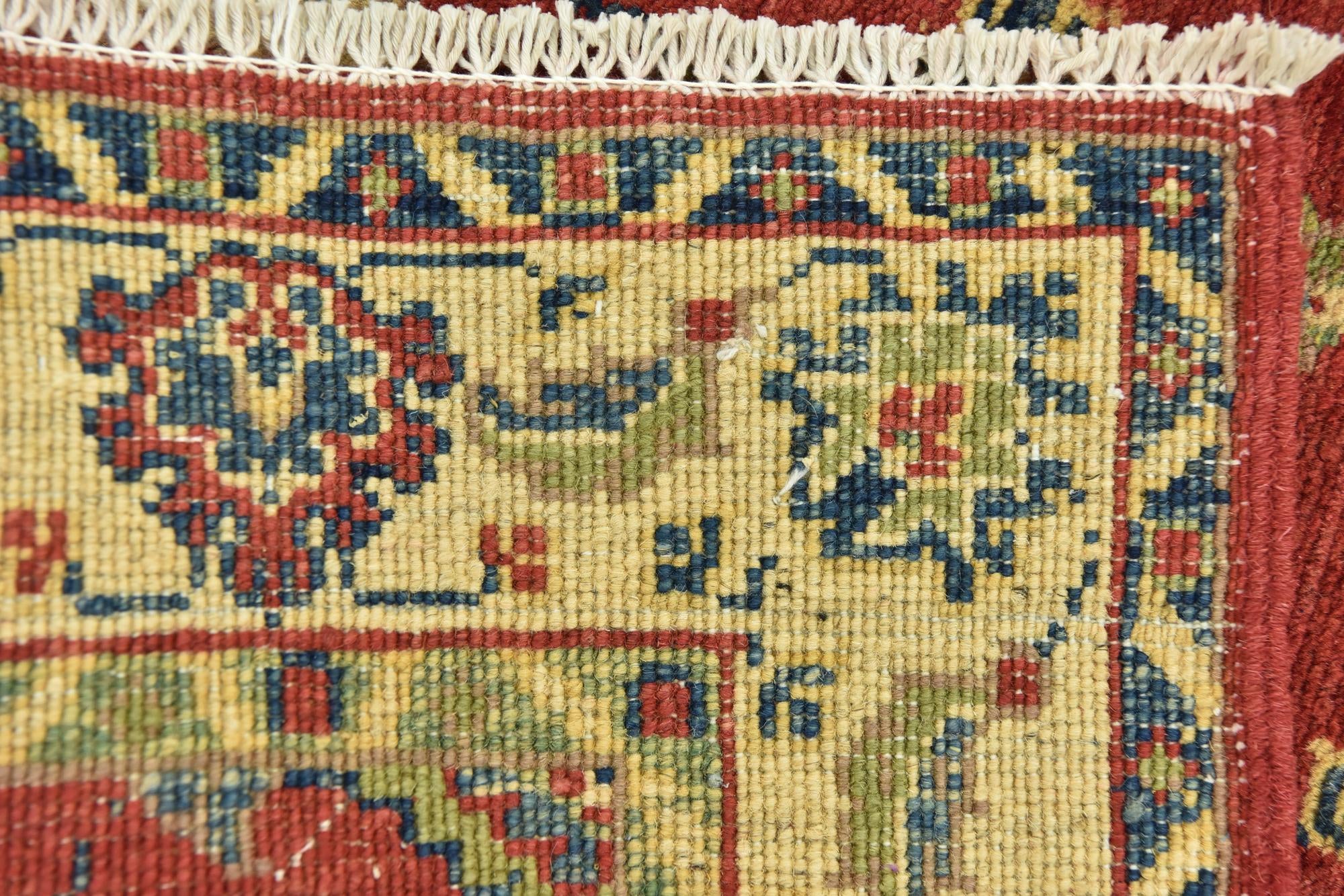 2' 9 x 4' Hand Knotted Kazak Rug