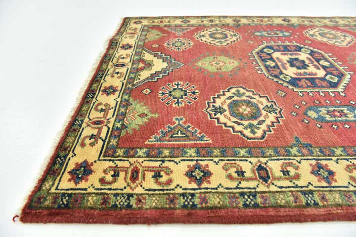 3' x 3' 9 Hand Knotted Kazak Rug