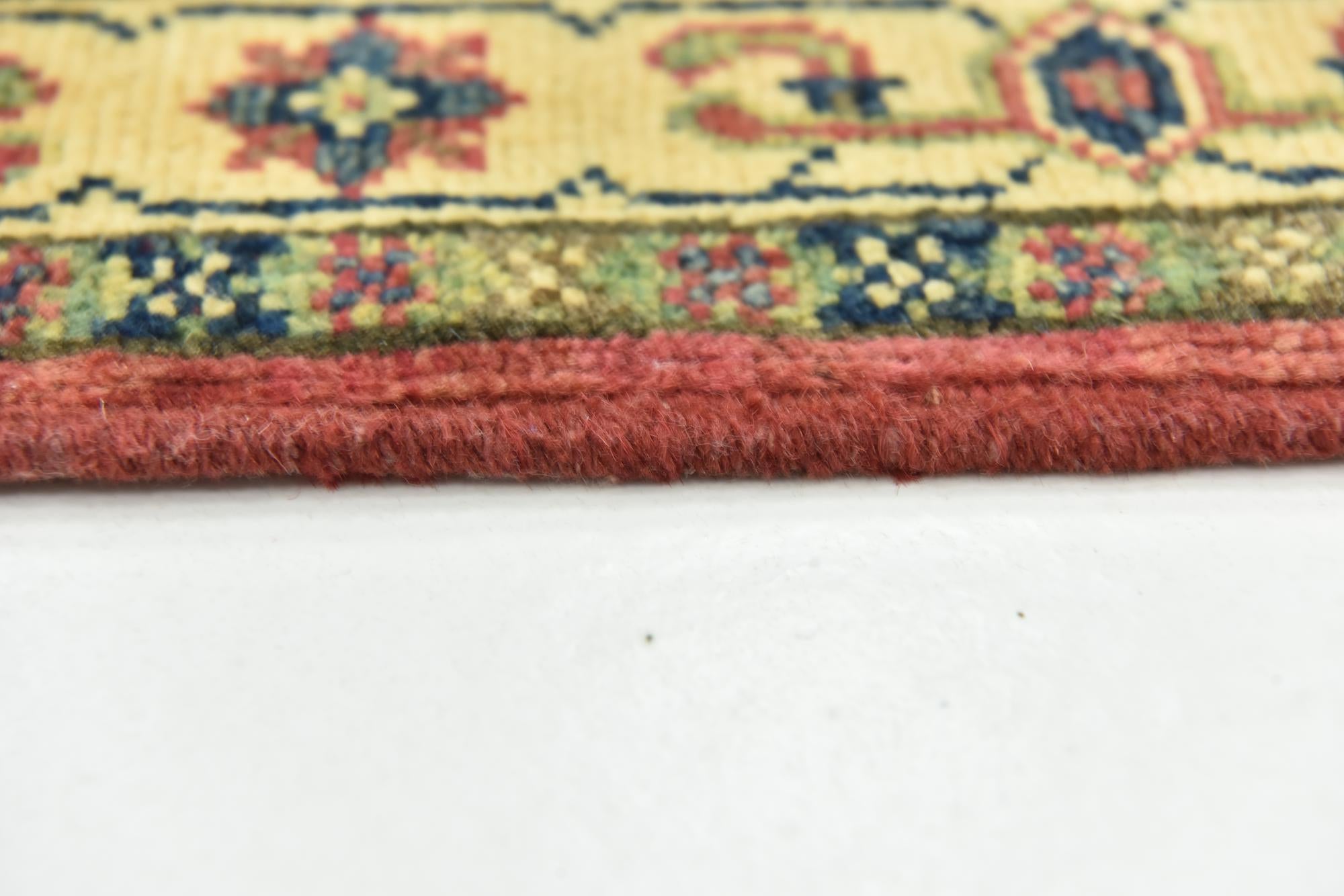 3' x 3' 9 Hand Knotted Kazak Rug