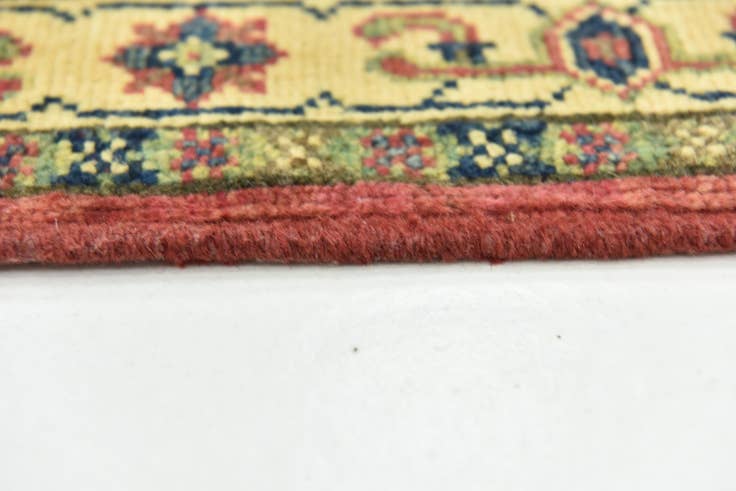 Detail image of 3' x 3' 9 Hand Knotted Kazak Rug