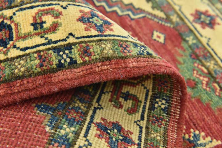 3' x 3' 9 Hand Knotted Kazak Rug