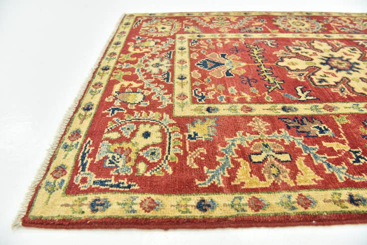 Detail image of 2' 8 x 4' Hand Knotted Kazak Rug