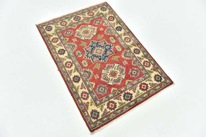 2' 8 x 3' 10 Hand Knotted Kazak Rug