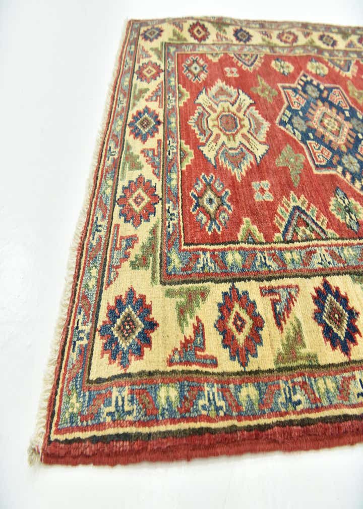 2' 8 x 3' 10 Hand Knotted Kazak Rug