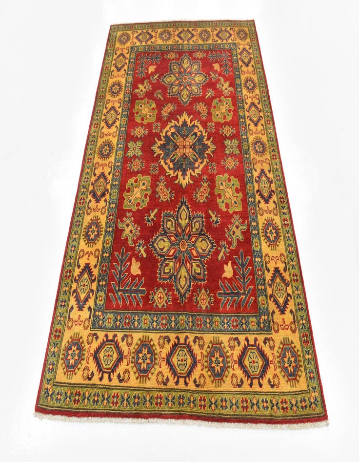 Detail image of 4' 10 x 6' 10 Hand Knotted Kazak Rug