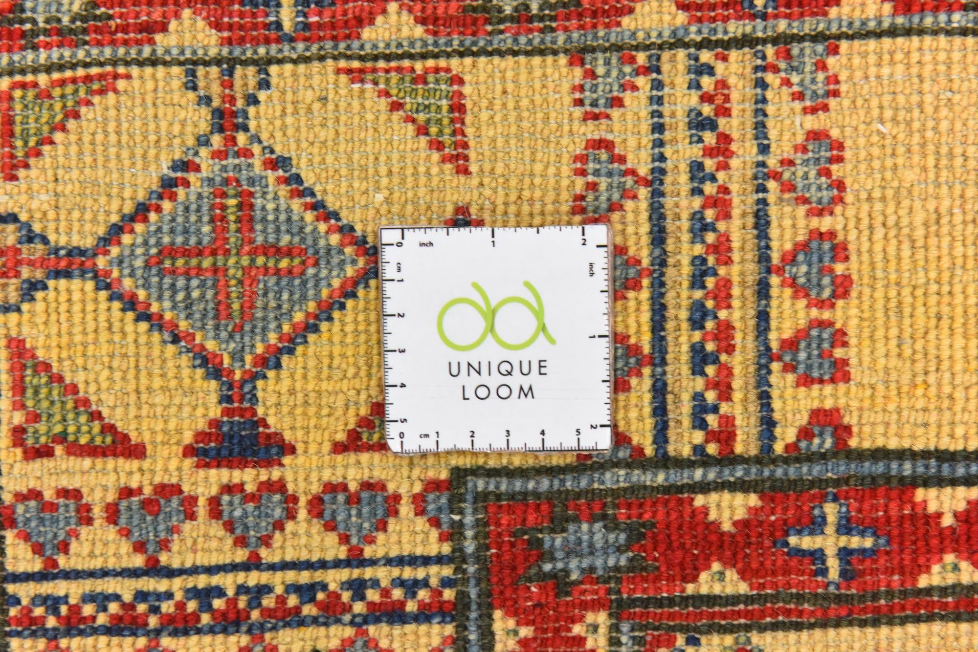 5' 2 x 6' 7 Hand Knotted Kazak Rug