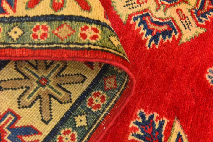5' x 6' 6 Hand Knotted Kazak Rug