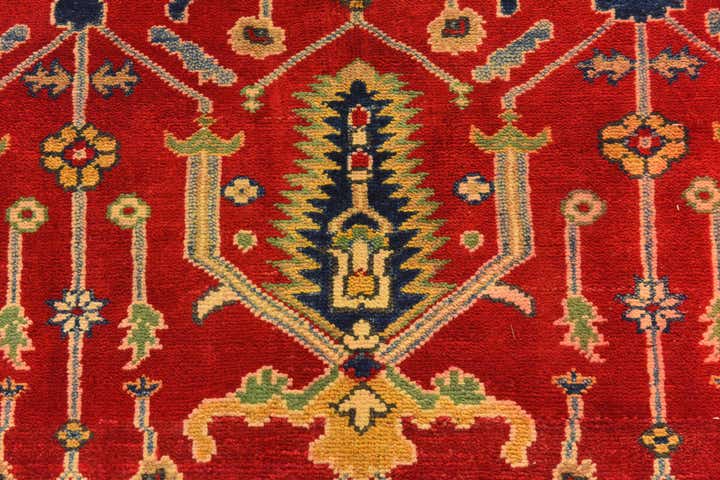 5' x 6' 6 Hand Knotted Kazak Rug