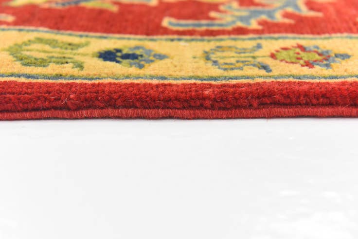 Detail image of 5' 2 x 6' 9 Hand Knotted Kazak Rug